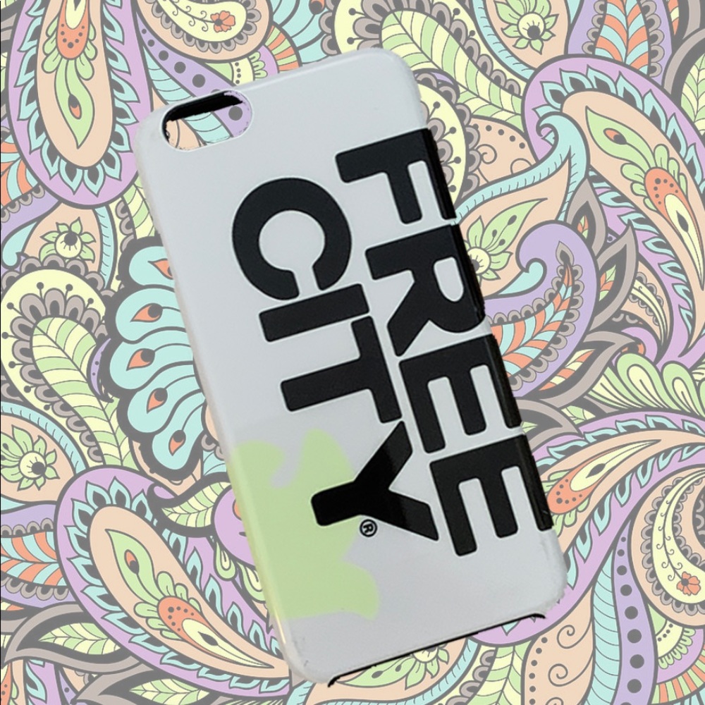 Authentic White Free City LA Logo iPhone 6 Case